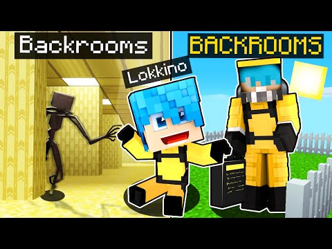 LoKk1 - LOKKINO'S HOUSE BACKROOMS vs. LOKKI'S HOUSE *GLITCH* on MINECRAFT ITA