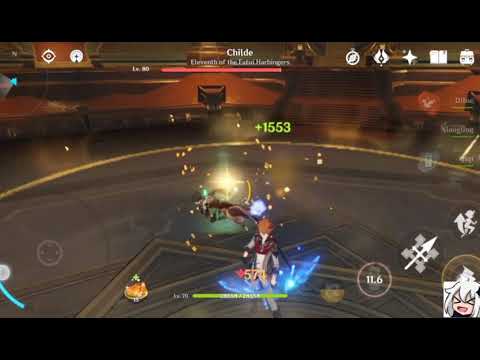 Diluc vs Tartaglia(Childe): Tested my freshly farmed Artifacts (#1)