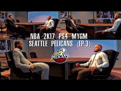 NBA 2K17 PS4 Seattle Pelicans MYGM - CRAZY OFFSEASON, FREE AGENCY MADNESS!!! (EP.3)