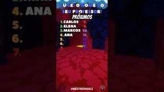 O nome do seu professor está nesse video ! 🙄👀 #quiz #quiztime