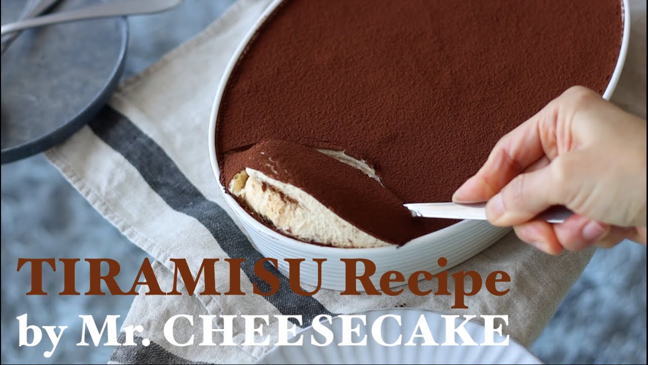 미슐랭 셰프의 티라미수 만들기✨저세상 클라스 티라미수 레시피 by 미스터 치즈케이크/Out of this world🌍TIRAMISU Recipe by Mr. CHEESECAKE