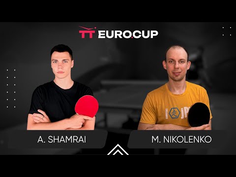 16:45 Andrii Shamrai - Maksym Nikolenko 20.02.2024 TT Euro.Cup Ukraine Star. TABLE 3
