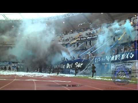 "Mineros Zamora FINAL / Así recibió La Pandilla del Sur a su Equipo" Barra: La Pandilla del Sur &bull; Club: Mineros de Guayana