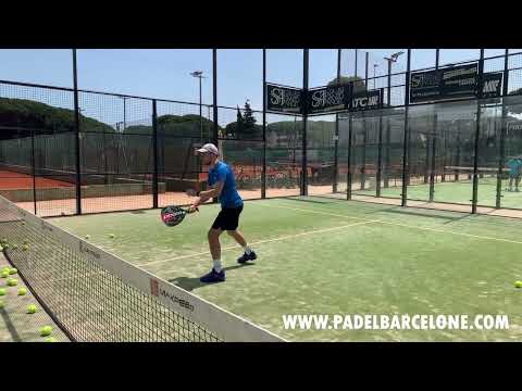 Gaëtan en Stage de Padel à Barcelone