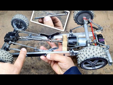 DIY - Metal RC Axle Link - Rod End (Cheap and Useful) - Metal araba aks rot milleri yapımı...