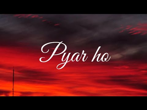 Vishal Mishra & Sunidhi Chauhan - Pyar Ho (Lyrics Video) | Tiger Shroff , Nidhi Agerwal .