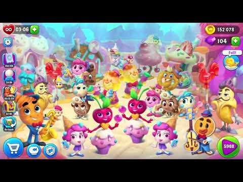 Fishdom 5968 Super Hard Level - 21 moves - NO BooSTERS