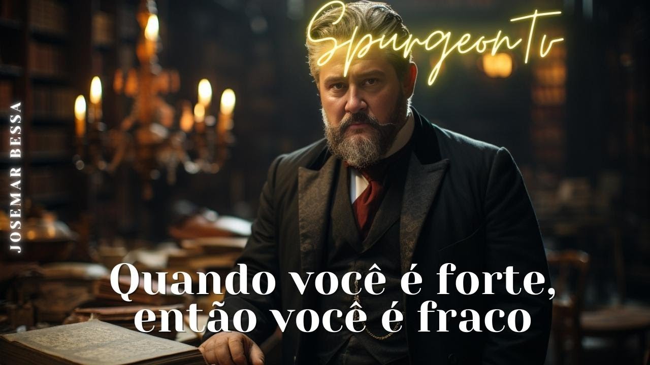 Quando você é forte, então você é fraco  | C. H. Spurgeon (1834 -1892 ) @JosemarBessa