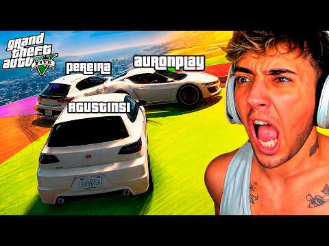 AGUSTIN51 JUEGA CARRERAS DE GTA 5 por primera vez en su vida…