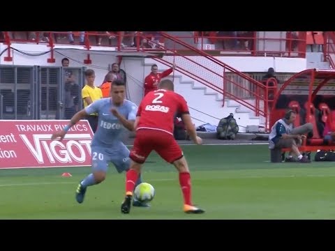 Rony Lopes nutmeg vs Dijon FCO HD 1080p 2017 2018