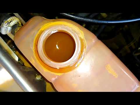 Test to see if the head gasket is blown, cars with expansion tank