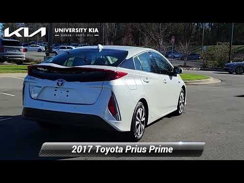 Thumbnail for Used 2017 Toyota Prius Prime Advanced, Durham, NC 99058A by Toyota Van, Toyota Prius, Toyota, SEAT, Toyota Prius G, Toyota Prius C, Toyota Prius V, Car, Vehicle, Van