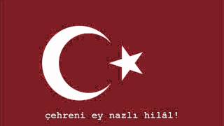 National Anthem of Turkey Instrumental with lyrics