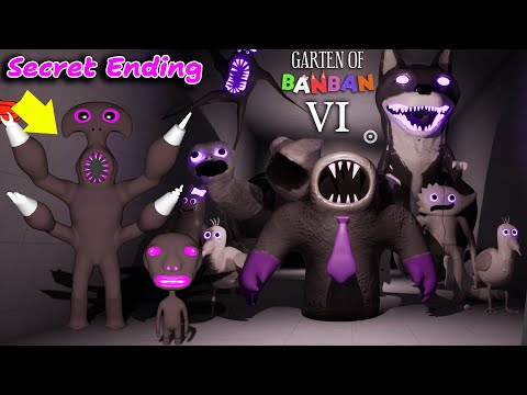 Garten Of Banban 6 - SECRET ENDING And How To Unlock