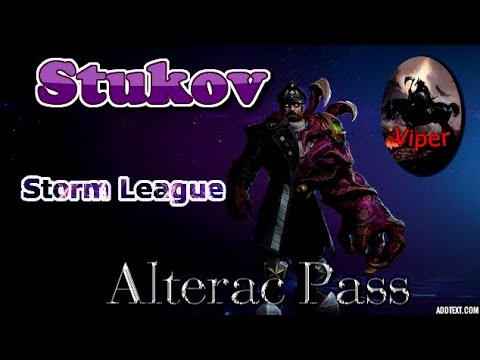 Heroes of the Storm - Stukov - Alterac Pass - Storm League (HotS Gameplay)