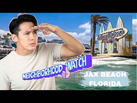 Guidando attraverso Jacksonville Beach Parte 1 | Controllo di quartiere | Vivere a Jacksonville