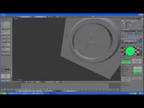 Blender 2.5 or 2.6 laser beam tutorial