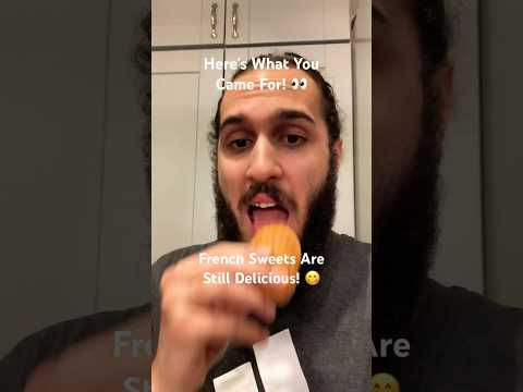 1st Time Eating Pumpkin Spice Madeleines! French Sweets Are SUPER Underrated!💯#eating #dessert #wow