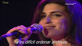 Amy Winehouse - You sent me flying (live) // sub español