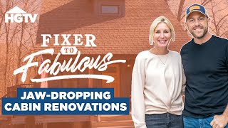 Cleaning up Old Cabins - From Rustic to Remarkable 🏚️🧹🏠 | Fixer to Fabulous | HGTV