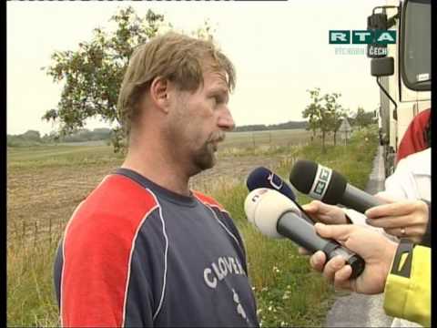 Dopravní nehoda u Chlumce nad Cidlinou