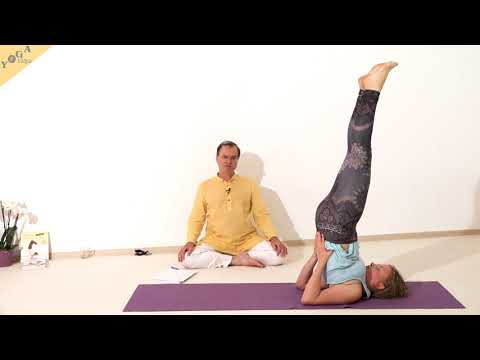 Schulterstand mit Mula Bandha - Yoga Asana Lexikon