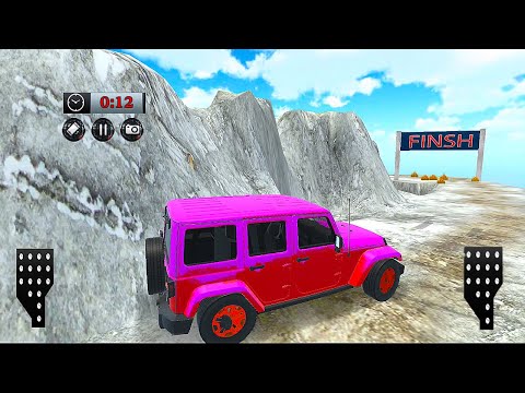 (Android Off-road) Jeep Driving Simulator Prado hill Drive Gamplay