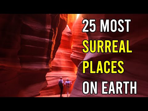 25 Most Surreal Places on Earth - Travel Video