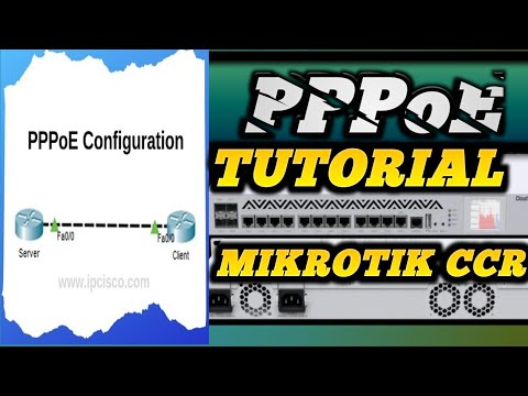 Configuring Pppoe on a Mikrotik | CCR 1036 Router | mikrotik pppoe Configuration
