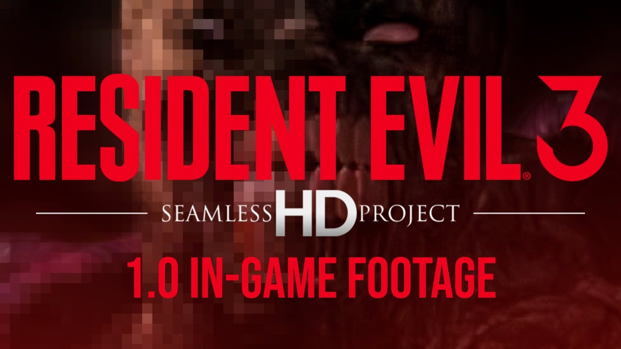 Resident Evil 3 - Seamless HD Project - 1.0 In-game footage (Dolphin HD Texture pack) - YouTube