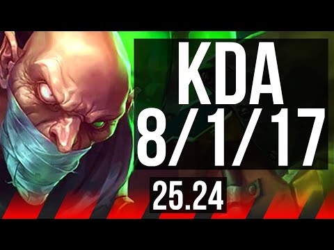 SINGED vs SETT (TOP) | 8/1/17 | EUW Master | 25.24