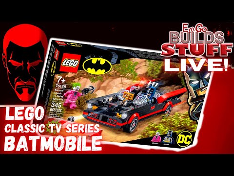 LEGO Classic TV Series Batmobile: EmGo Builds Stuff LIVE!