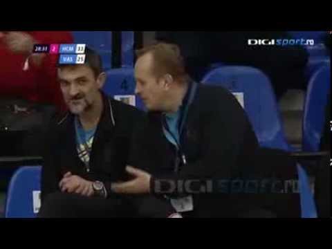 Marius Stavrositu - Best 7m throw ever. HCM Constanța