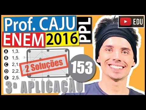 [ENEM 2016 PPL] 153 📓 ANALYTICAL GEOMETRY On his turn to play, a player must give a