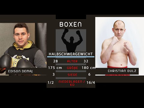 Boxen | Edison Demaj vs Christian Dulz aus dem Fightclub Wuppertal