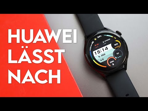 Ist die Konkurrenz zu stark? Huawei Watch 3 - Test