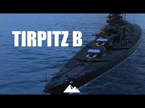 TIRPITZ B, es gibt nur eine Richtung! - World of Warships | [Division] [Deutsch] [60fps]