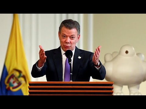 الرئيس الكولومبي يتبرع بقيمة جائزة نوبل لضحايا النزاع
