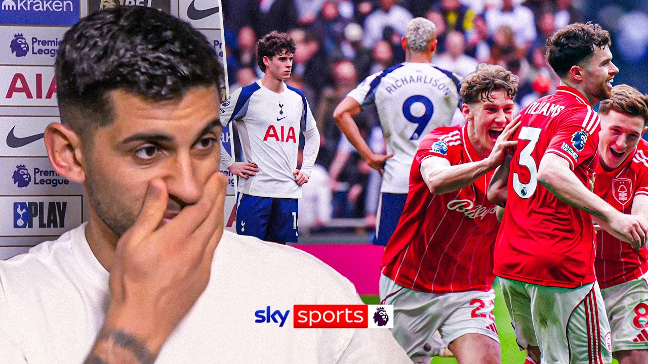 "It's PAINFUL" | Cristian Romero FULL interview after Spurs' 3-0 defeat to Nottingham Forest
