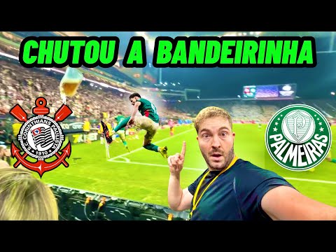 FLACO DEIXOU A TORCIDA DO CORINTHIANS FURIOSA/ Corinthians 0 x 1 Palmeiras 