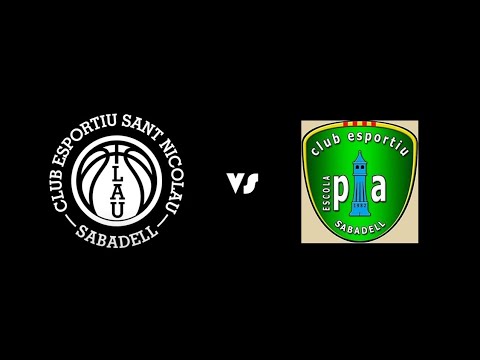 CE Sant Nicolau - Pre-Mini Masculí Grana vs Bàsquet Pia