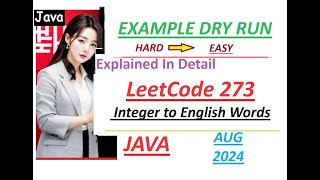 YouTube video 'Integer to English Words | Leetcode 273 | Java Code | Developer Coder'