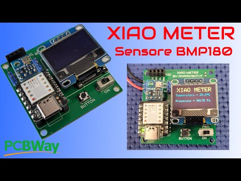 Sensore BMP180 con Demo board XIAO METER con XIAO SAMD21