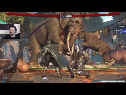 Injustice 2 2nd MP Set Gameplay pt16 - Darkseid vs. Batman