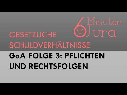 GoA Episode 3: Duties and Legal Consequences - Law of Statutory Obligations