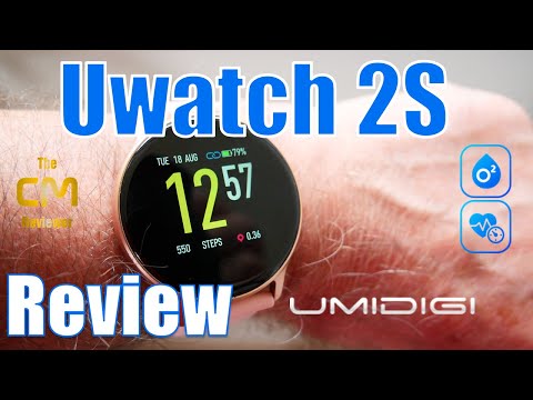 UMIDIGI Uwatch 2S Test: Blood oxygen | Blood pressure | Heart beat - Hands-on (Deutsch, engl.hints)