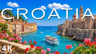 Croatia 4K Drone Footage 🇭🇷 Dubrovnik Old Town, Adriatic Coast & Stunning Sea Views