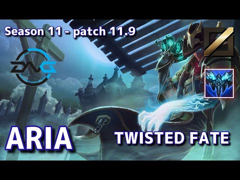 【EUWサーバー/D2】DFM Aria フェイト(Fate) VS DK Showmaker カサディン(Kassadin) MID - Patch11.9 EUW Ranked【LoL/MSI】
