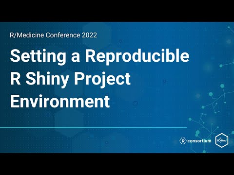 Setting a Reproducible R Shiny Project Environment
