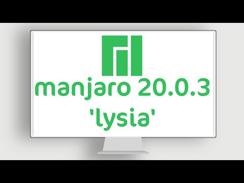Manjaro KDE 20 "Lysia"
